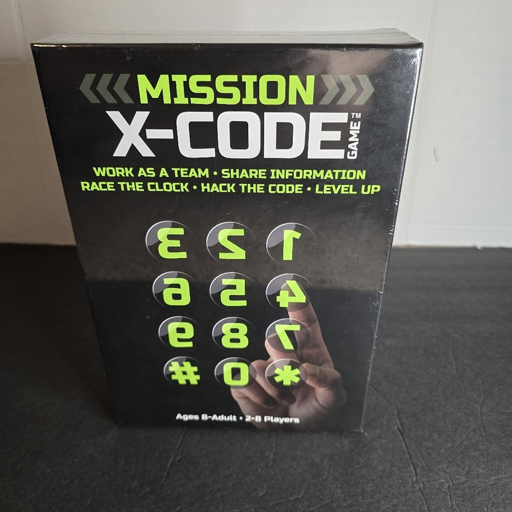 Mission X-Code Cooperative Strategy Skill Board Game by Amigo YourTurnGames NIB